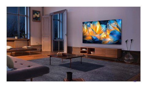 Telewizor TCL 65C6KS QD-Mini LED 65" 4K Ultra HD Google TV Dolby Atmos DVB-T2 Metaliczny (OUTLET)