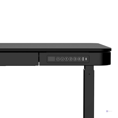 Activejet Biurko z elektryczną regulacją wysokości 120x60 ET119S czarny