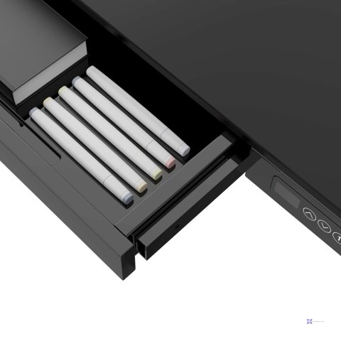 Activejet Biurko z elektryczną regulacją wysokości 120x60 ET119S czarny