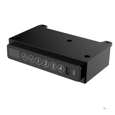 Activejet Biurko z elektryczną regulacją wysokości 120x60 ET119S czarny