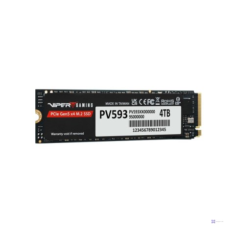 SSD Patriot Viper PV593 M.2 PCI-E Gen5 x4 NVMe2 4TB