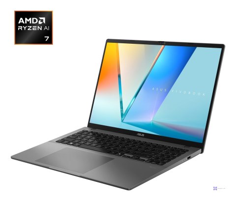ASUS Vivobook S16 M3607GA-SH011W Ryzen AI 7 445 16.0"FHD OLED 60Hz 300nits 16GB DDR5 SSD512 Radeon 840M Cam1080p+IR 70WHrs Win11