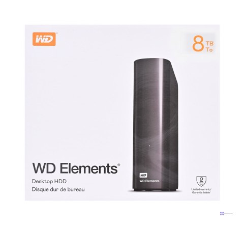 Dysk zewnętrzny HDD WD Elements Desktop 8TB 3.5 Black