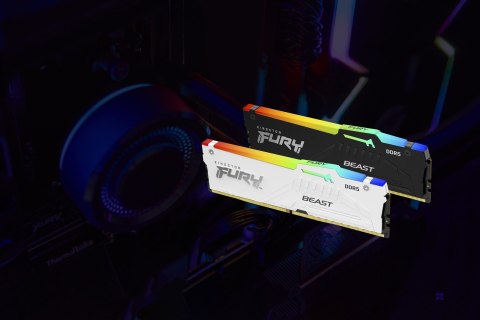 KINGSTON DDR5 128GB 5600MT/s CL36 DIMM KITx2 FURY Beast RGB