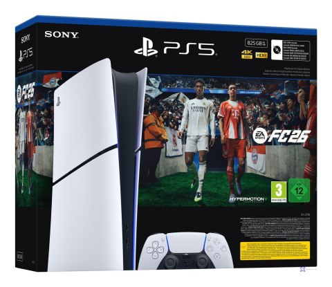 Konsola Sony PlayStation 5 Digital 825GB + EA Sports FC26