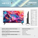 Telewizor METZ 43MQH7030Z QLED 43" Full HD Google TV Dolby Digital DVB-T2 Czarny