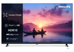 Telewizor Philips 32PHS6000/12 LED 32'' HD Ready Titan OS Dolby Audio DVB-T2 Czarny (OUTLET)