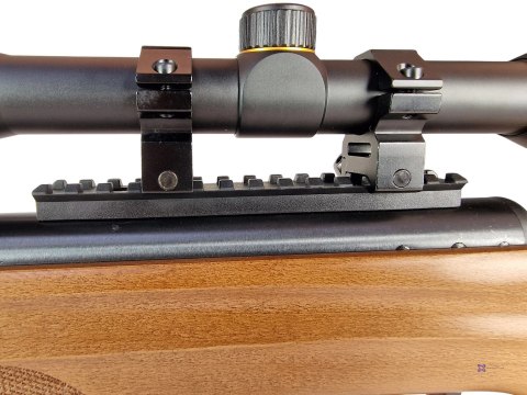 Karabinek wiatrówka BEEMAN 10620 4,5mm spr.1-strzał z lunetą 6x40 do17J (B-10620) (OUTLET)
