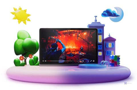 Lenovo Tab Plus Helio G99 11.5" 2K IPS 400nits Touch 8/128GB Mali-G57 MC2 Android Luna Grey (OUTLET)