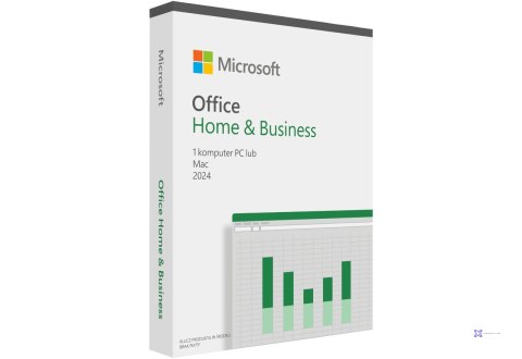 Microsoft® Office Home and Business 2024 Polish EuroZone 1 License Medialess (EP2-06675) (OUTLET)