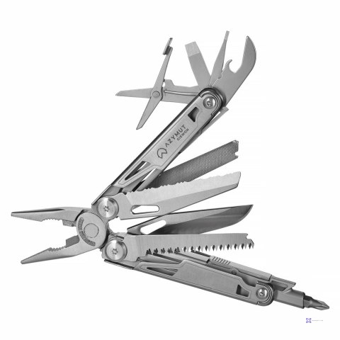 Multitool AZYMUT Giewon - 14 narzędzi + kabura do pasa (H2038) (OUTLET)