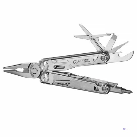 Multitool AZYMUT Giewon - 14 narzędzi + kabura do pasa (H2038) (OUTLET)