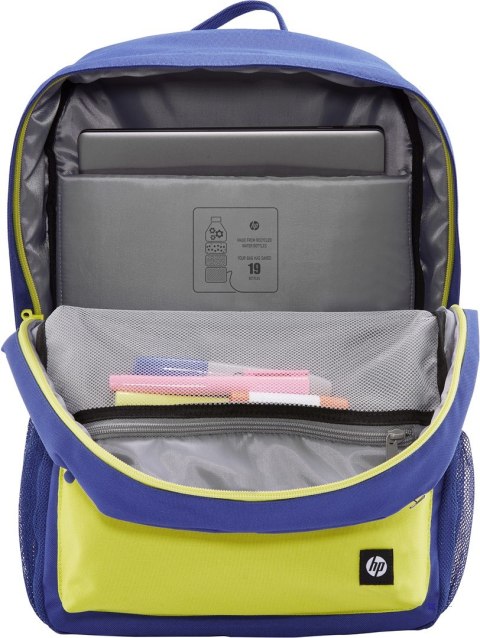 Plecak HP Campus do notebooka 15,6" niebiesko-żółty7J596AA