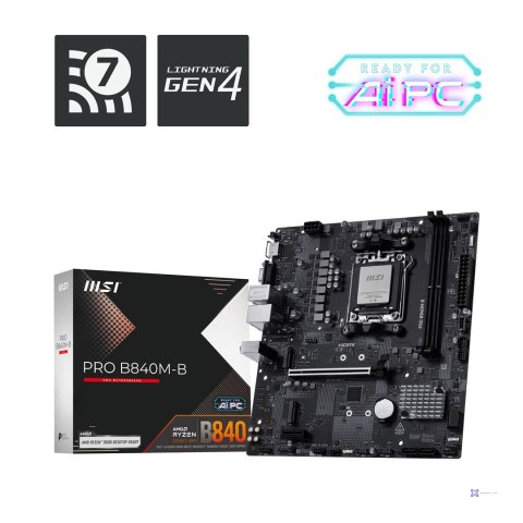 Płyta główna MSI PRO B840M-B