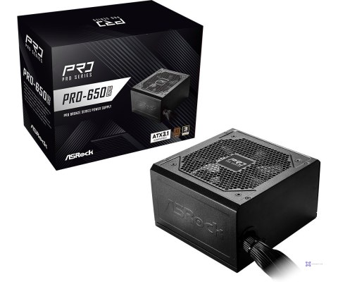 Zasilacz ASRock PRO-650B 650W 80 PLUS Bronze