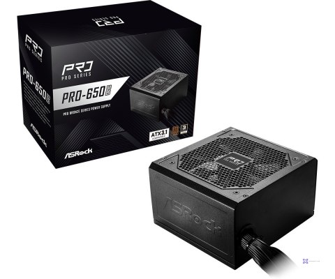Zasilacz ASRock PRO-650B 650W 80 PLUS Bronze