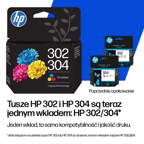 HP Tusz Czarny HP302/304=B7RT7AE
