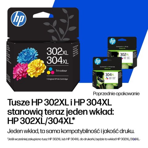 HP Tusz Kolor HP302XL/304XL=B7RT8AE