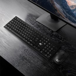 NANORS KLAWIATURA + MYSZ BEZPRZEWODOWA COMBO RS580 (OUTLET)