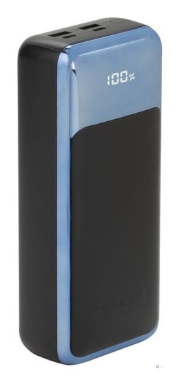 Rivacase VA1080 bank mocy Litowo-polimerowy (LiPo) 30000 mAh Czarny, Niebieski