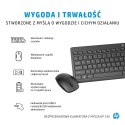 Zestaw klawiatura + mysz HP 230 Wireless Mouse and Keyboard Combo bezprzewodowe czarne Niemiecki układ klawiszy QWERTZ 18H24AA#A