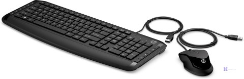 Zestaw klawiatura + mysz HP Pavilion Keyboard + Mouse 200 przewodowe czarne 9DF28AA