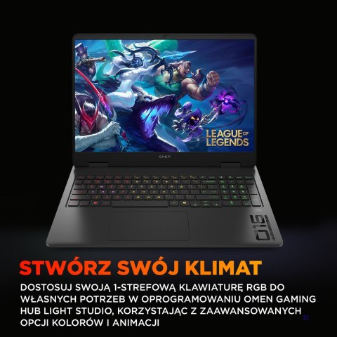 HP OMEN 16-am0007nw Ultra 5 225H 16.0" 2K IPS 144Hz 300nits AG 32GB DDR5 5600 SSD1TB GeForce RTX 5060_8GB Cam1080p 83Wh Win11 Sh