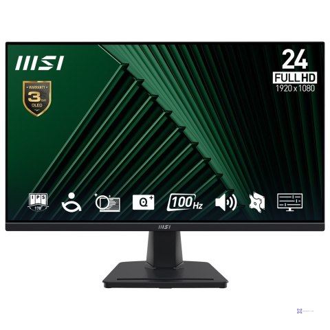 MSI Monitor 23.8" PRO MP245G FHD 100Hz