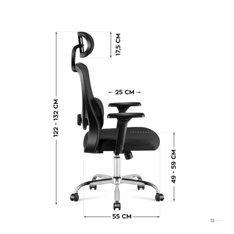 Fotel obrotowy Manager 3.3 Black