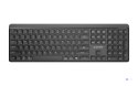 GEMBIRD BEZPRZEWODOWY ZESTAW KLAWIATURY + MYSZ SLIM PRO BUSINESS, DUAL MODE, 2,4 GHZ + BT, UKŁAD US, KOLOR CZARNY