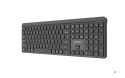 GEMBIRD BEZPRZEWODOWY ZESTAW KLAWIATURY + MYSZ SLIM PRO BUSINESS, DUAL MODE, 2,4 GHZ + BT, UKŁAD US, KOLOR CZARNY
