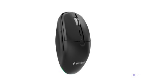 GEMBIRD MYSZ BEZPRZEWODOWA DUAL-MODE (2.4G + BT) 1600 DPI, 6 PRZYCISKÓW, KOLOR CZARNY