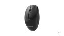 GEMBIRD MYSZ BEZPRZEWODOWA DUAL-MODE (2.4G + BT) 1600 DPI, 6 PRZYCISKÓW, KOLOR CZARNY