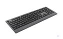 GEMBIRD PRZEWODOWA KLAWIATURA MULTIMEDIALNA SLIM USB-C, RU LAYOUT, CZARNA