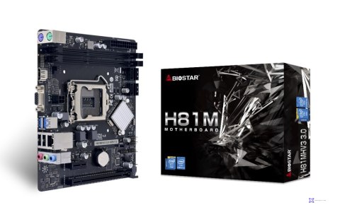 Płyta główna BIOSTAR H81MHV3 3.0 (OUTLET)