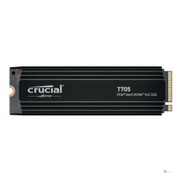 Dysk SSD Crucial T705 1TB M.2 PCIe 5.0 x4 NVMe 2.0 2280 (13600/10200MB/s) z radiatorem