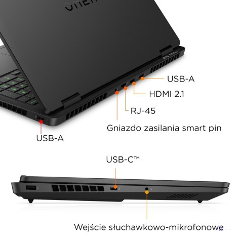 HP Omen 16-am0022nw i7-14650HX 16.0"2K LBL IPS 165Hz 400nits AG 32GB DDR5 5600 SSD1TB GeForce RTX 5060 8GB Cam1080p+IR 70Wh Win1