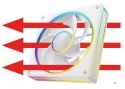 MODECOM VOLCANO LOOP 120 ARGB REVERSE FAN BIAŁY