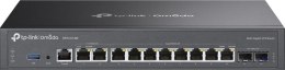TP-Link Omada ER7412-M2 ruter 2.5 Gigabit Ethernet, Gigabit Ethernet Czarny