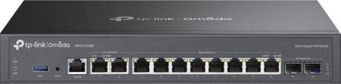 TP-Link Omada ER7412-M2 ruter 2.5 Gigabit Ethernet, Gigabit Ethernet Czarny