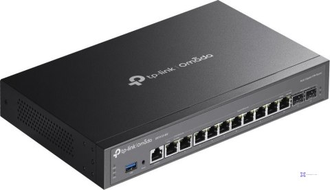 TP-Link Omada ER7412-M2 ruter 2.5 Gigabit Ethernet, Gigabit Ethernet Czarny