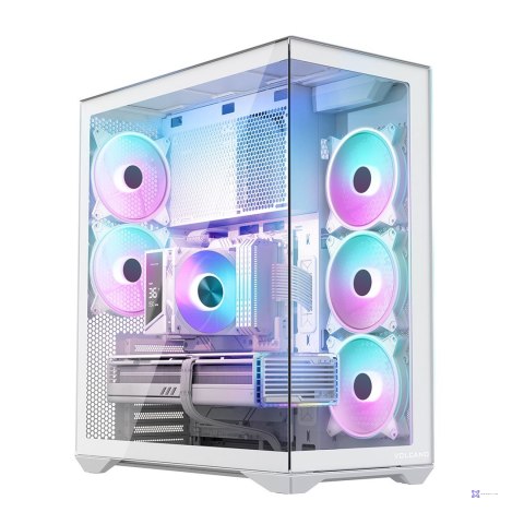 MODECOM OBUDOWA VOLCANO SPACE XL FULL TOWER NF BIAŁA