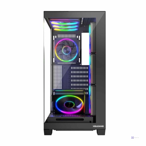 MODECOM OBUDOWA VOLCANO STELLAR ARGB MIDI 8F BLACK