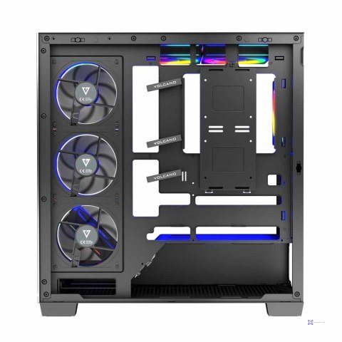MODECOM OBUDOWA VOLCANO STELLAR ARGB MIDI 8F BLACK