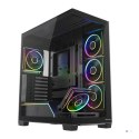 MODECOM OBUDOWA VOLCANO STELLAR PLUS ARGB MIDI 5F BLACK