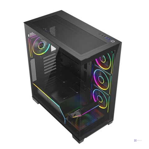 MODECOM OBUDOWA VOLCANO STELLAR PLUS ARGB MIDI 5F BLACK