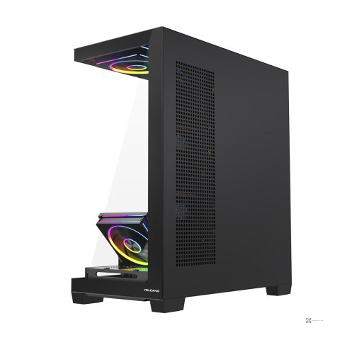 MODECOM OBUDOWA VOLCANO STELLAR PLUS ARGB MIDI 8F BLACK