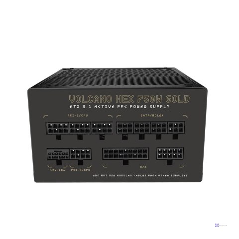 MODECOM ZASILACZ VOLCANO HEX 750W GOLD ATX 3.1