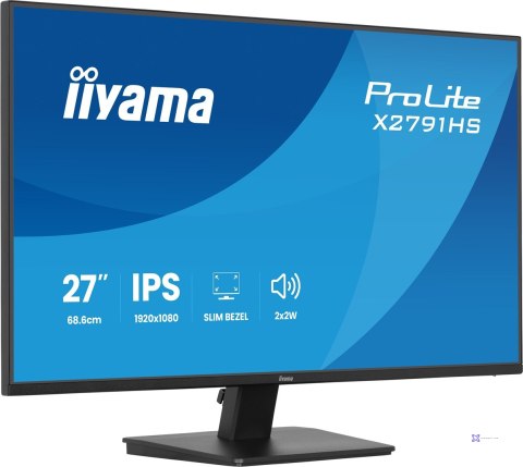 MONITOR IIYAMA LED 27" X2791HS-B1 120Hz