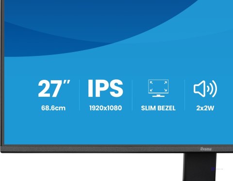 MONITOR IIYAMA LED 27" X2791HS-B1 120Hz